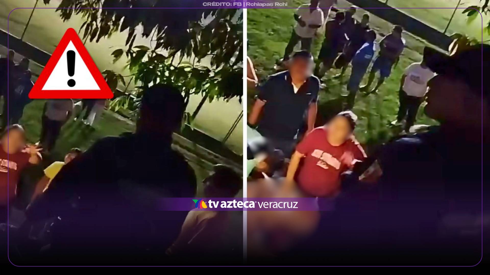 El ataque fue reportado la noche del sábado en un campo de fútbol de Teapa, Tabasco.