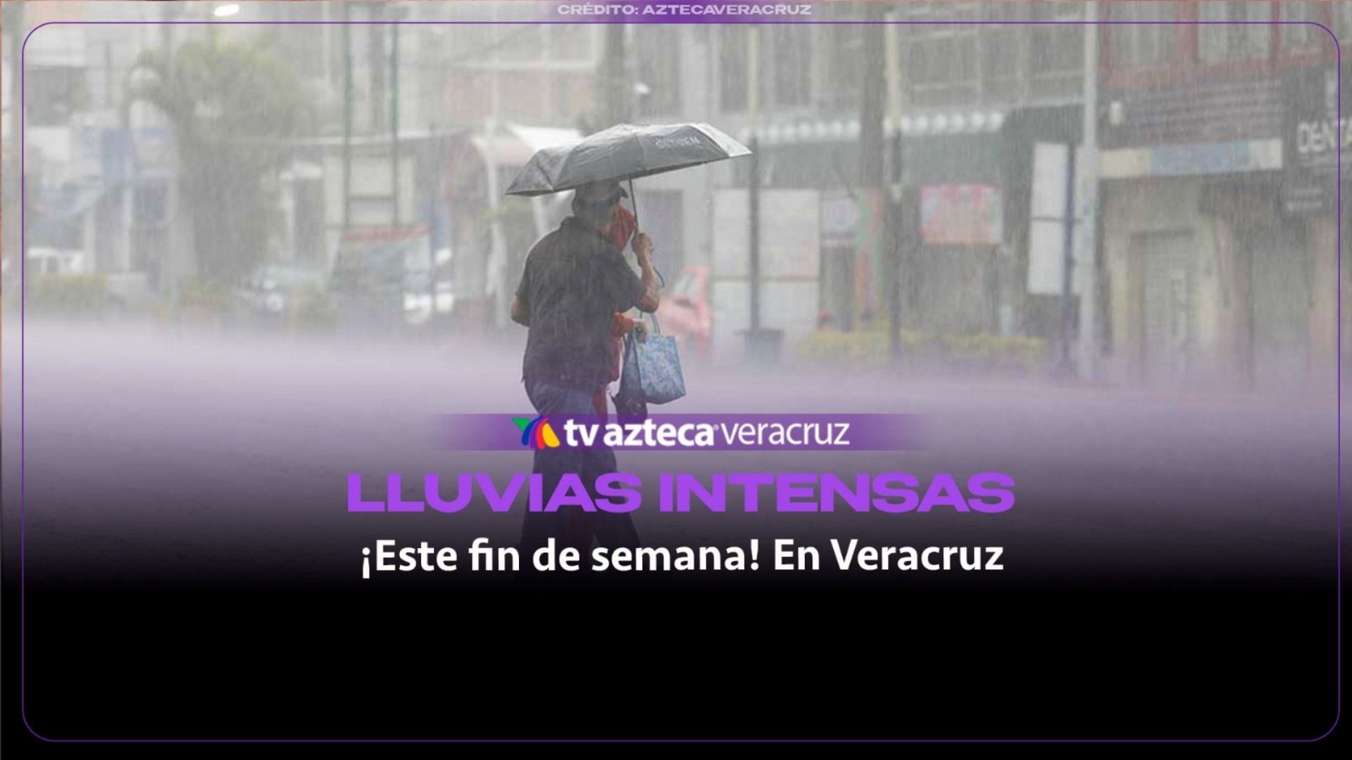 lluvias en Veracruz