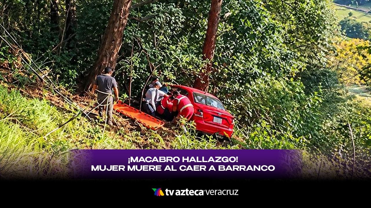 Mujer muere en barranco