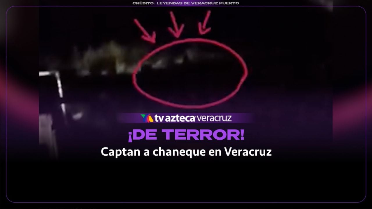 Trabajadores de un circo aseguran haber grabado una figura extraña durante la noche.