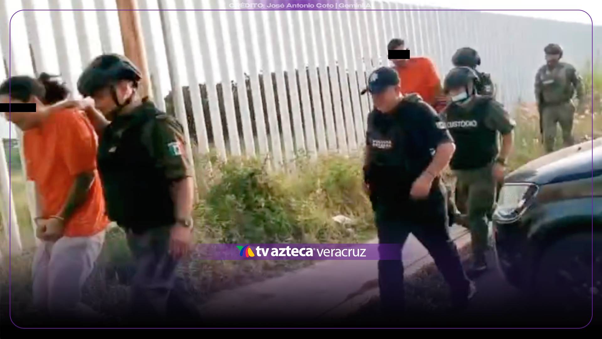 Llevan ante el juez a 5 detenidos por asesinato del coordinador del Partido PAZ al sur de Veracruz
