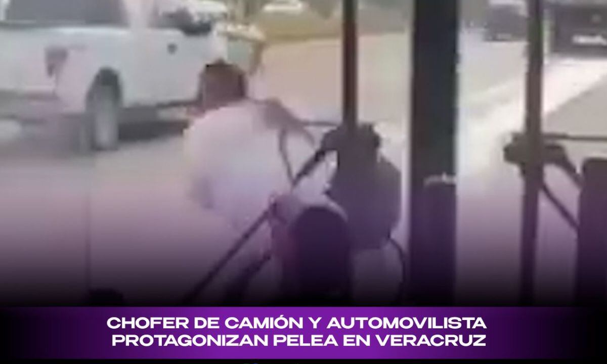 pelea de choferes