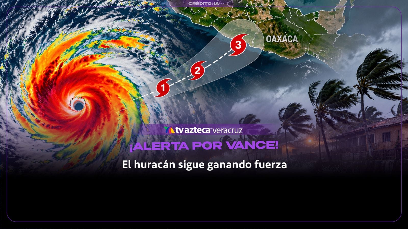 ¡ALERTA EN OAXACA! Huracán VANCE gana fuerza y podría alcanzar CATEGORÍA 3; ¿tocará tierra?
