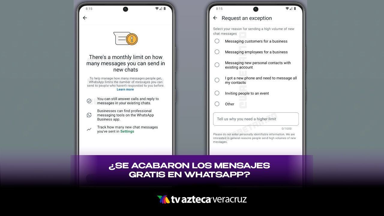 WhatsApp modificará desde el 1 de octubre de 2026 parte de su esquema de cobros para servicios empresariales