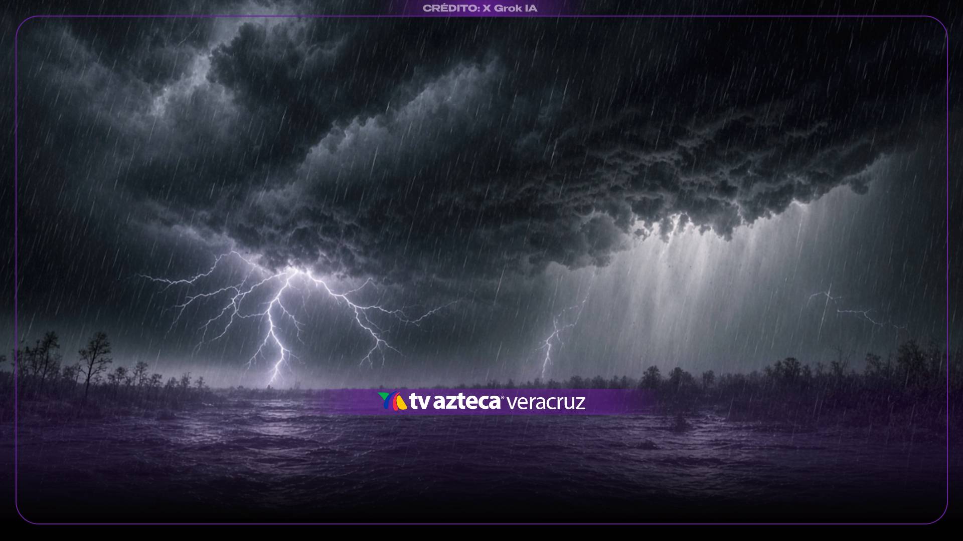 ¡BRUTAL TORMENTA! Conoce cómo estará el clima en el estado de Veracruz hoy 17 de octubre 2026 