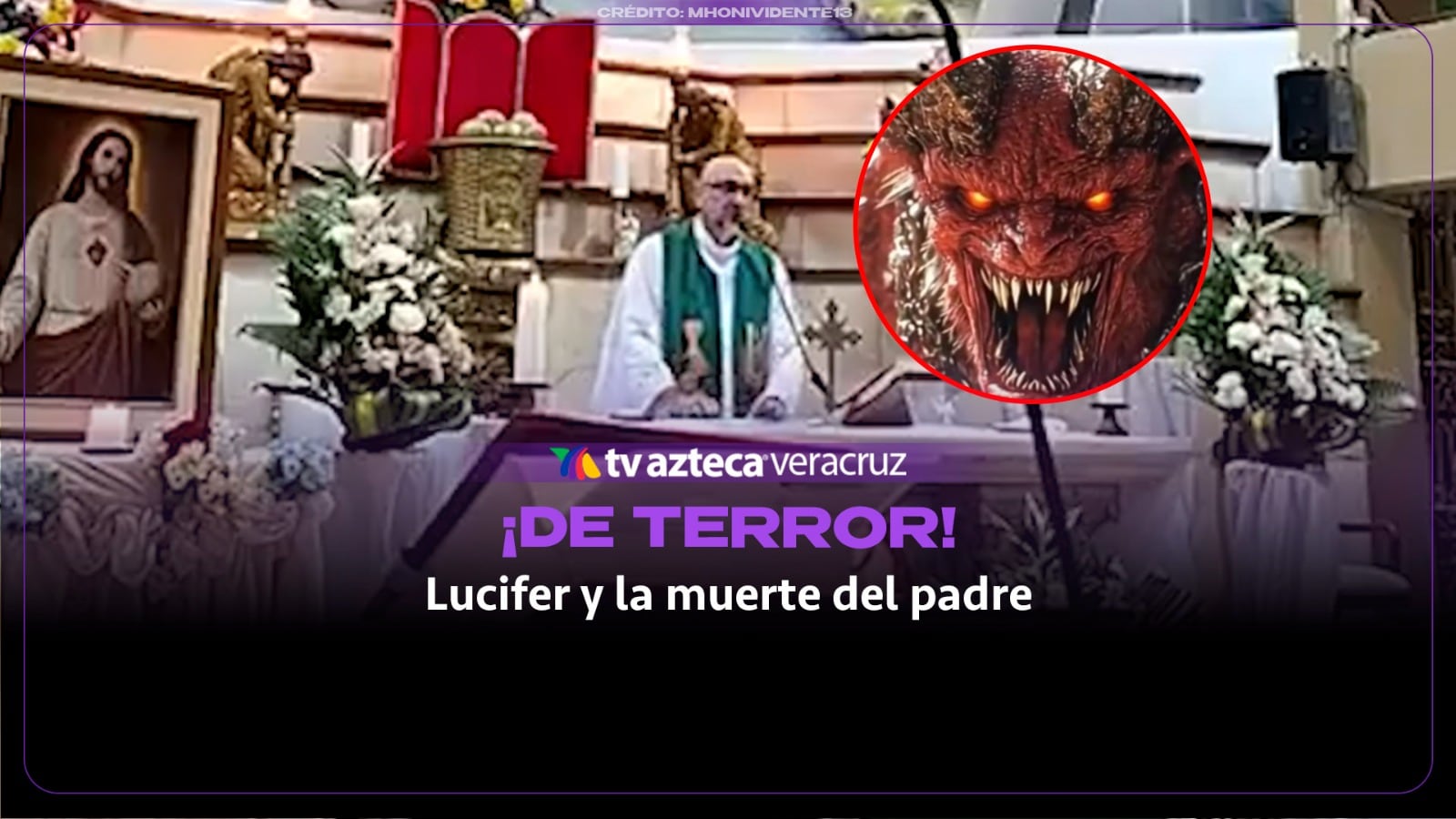 ¡LUCIFER ESTARÍA DETRÁS! Mhoni Vidente revela que el demonio estaría detrás de la muerte del padre aplastado por una cruz 