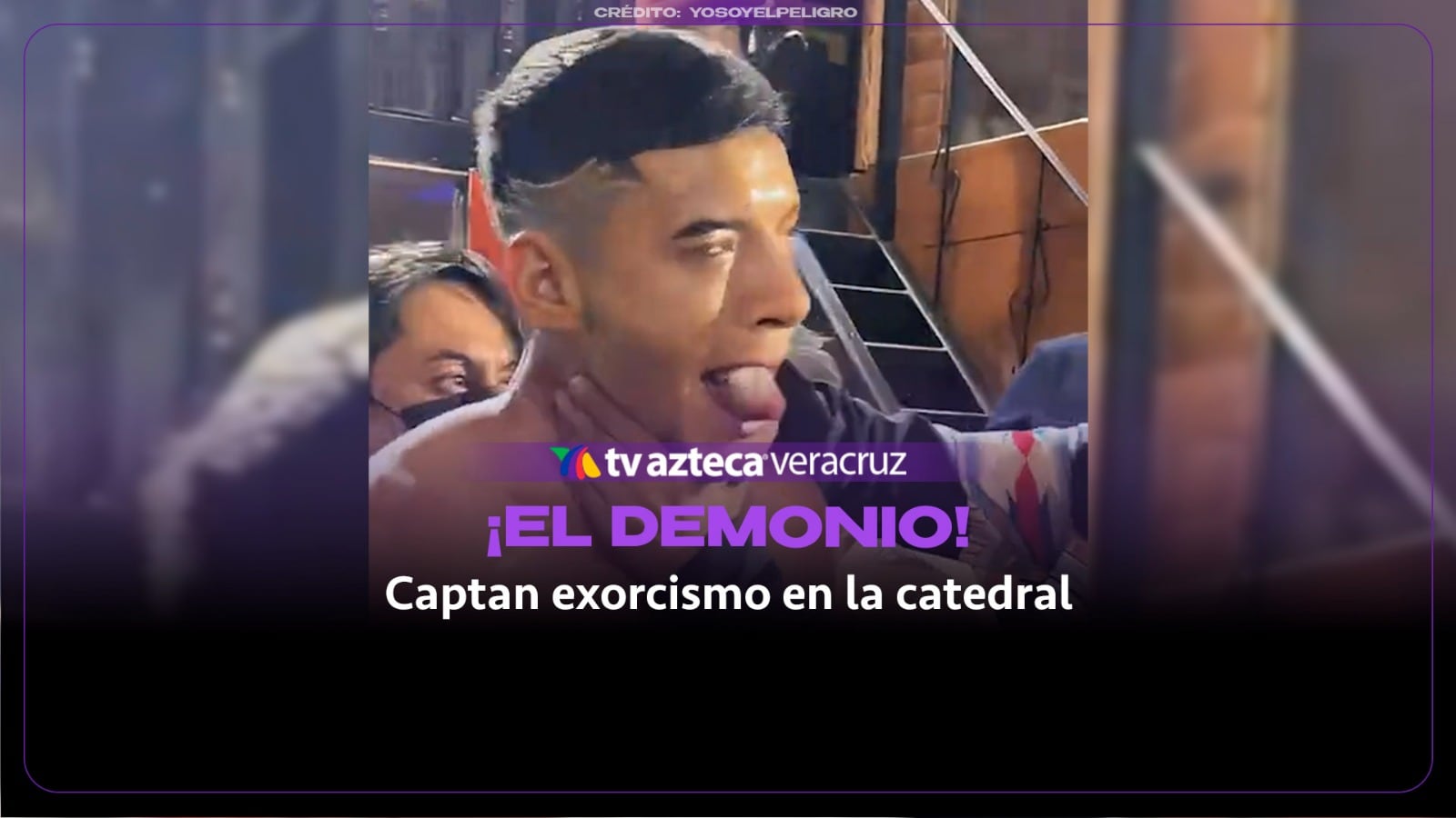 ¡Le sacaron al demonio! Captan exorcismo en la catedral de la Santa Muerte en hidalgo