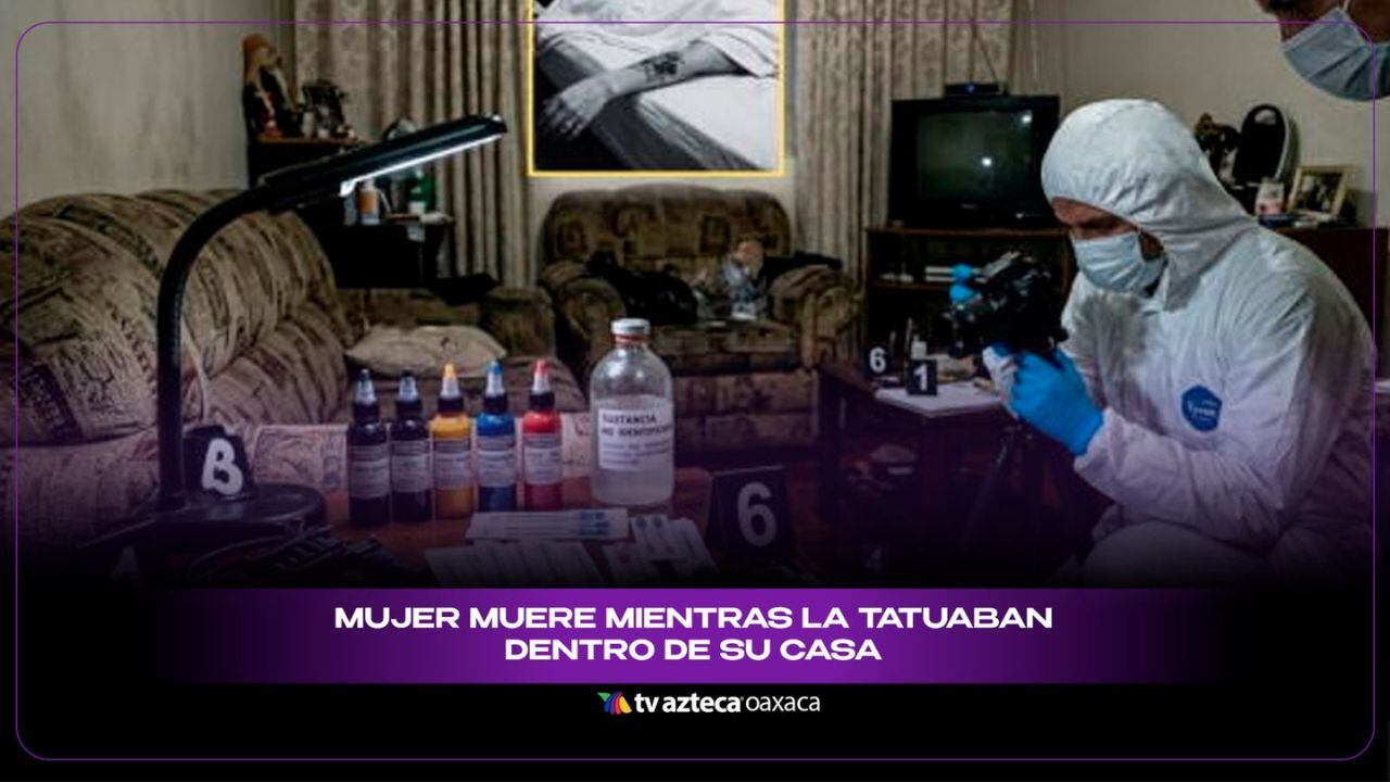 La mujer presentó una emergencia mientras se encontraba en una sesión de tatuaje dentro de su vivienda